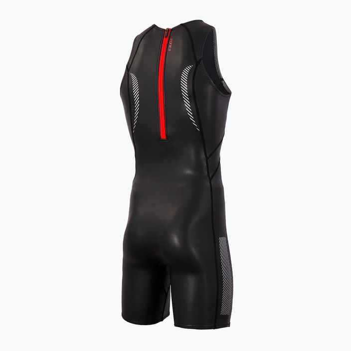 Férfi ZONE3 Neoprén Kneeskin Triathlon Foam alapréteg fekete/piros 2