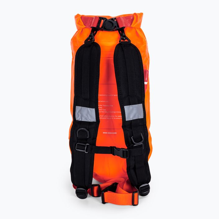 Biztonsági bója Zone3 Swim Run Drybag narancssárga SA18SRDB113 2
