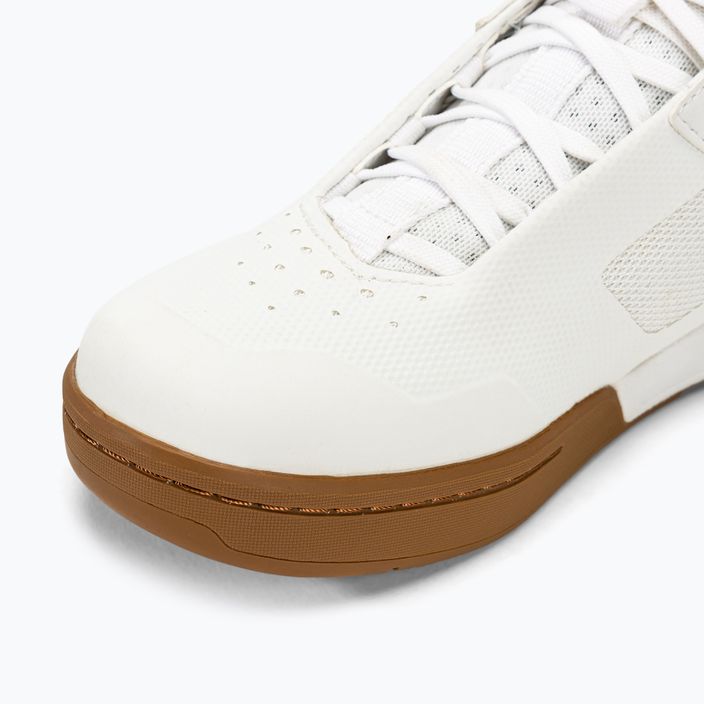 Crankbrothers Stamp Lace white/white/gum outsole platform kerékpáros cipő 7