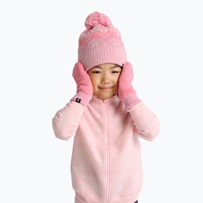Reima Mahin halvány rózsaszín gyermek túrázó pulóver 10