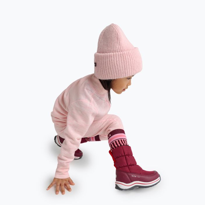 Reima Mahin halvány rózsaszín gyermek túrázó pulóver 11