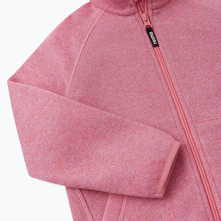 Reima Hopper rózsaszín gyermek fleece pulóver 5200050A-4230 3
