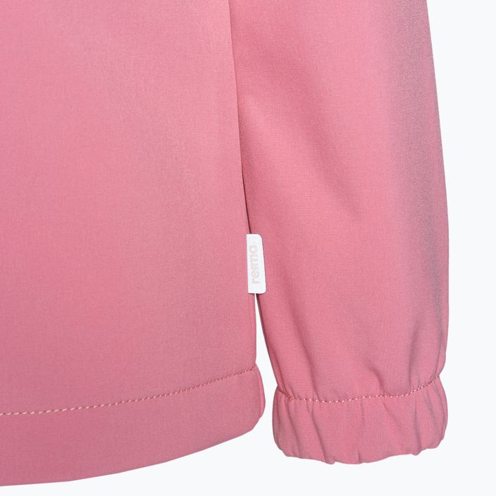 Reima gyermek softshell dzseki Vantti naplemente rózsaszínű 4