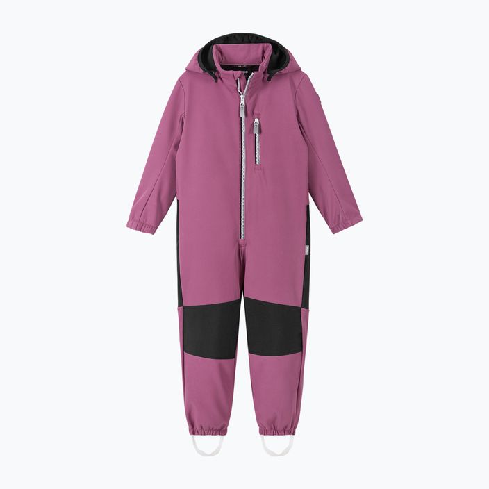 Reima Nurmes piros lila gyermek softshell ruha 2