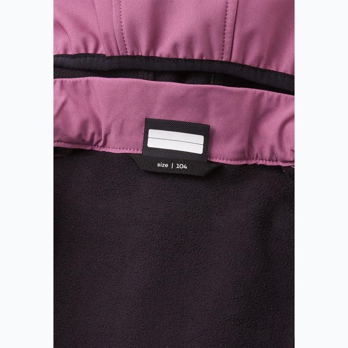 Reima Nurmes piros lila gyermek softshell ruha 6