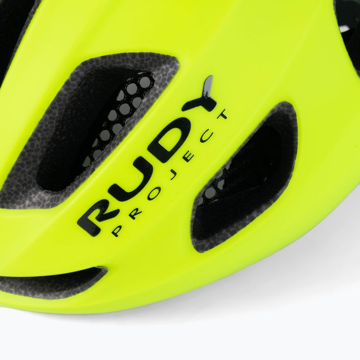 Rudy Project Strym kerékpáros sisak sárga HL640031 7