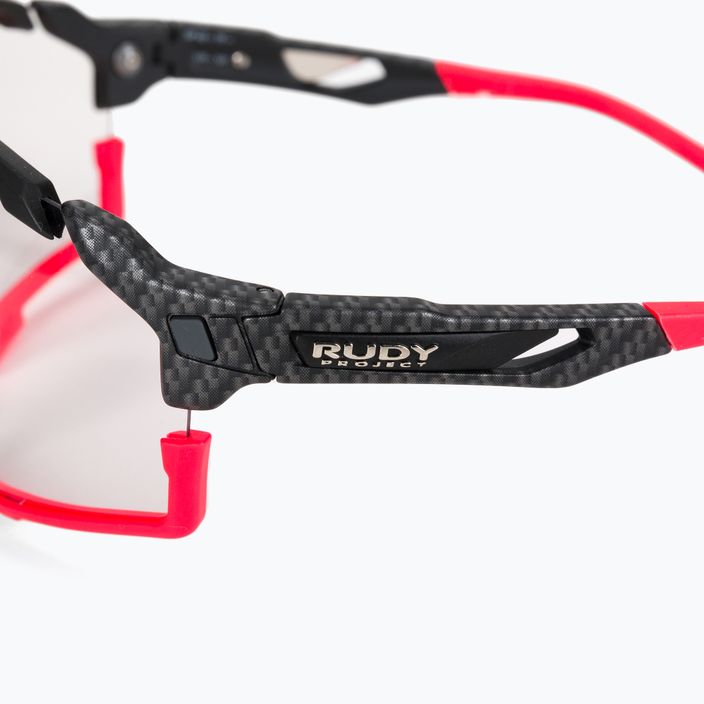 Kerékpáros szemüveg Rudy Project Bike Cutline grafit piros SP6374190001 4