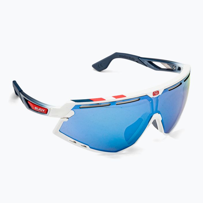 Rudy Project Defender fehér fényes / fade kék / multilaser ice kerékpáros szemüveg SP5268690020