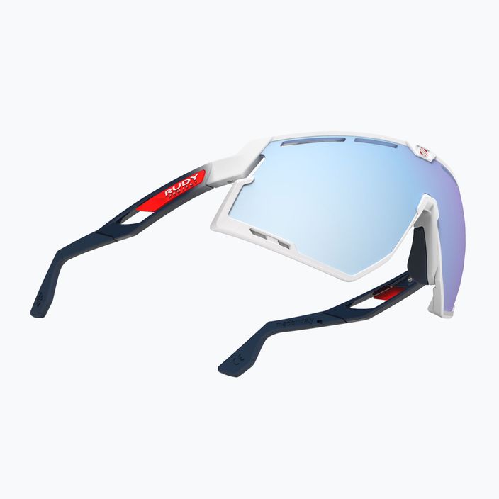 Rudy Project Defender fehér fényes / fade kék / multilaser ice kerékpáros szemüveg SP5268690020 3