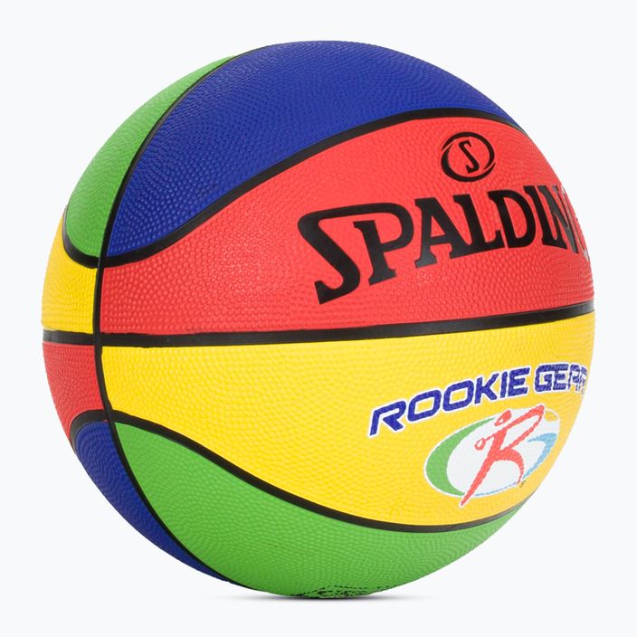 Spalding Rookie Gear színes kosárlabda 84395Z 2