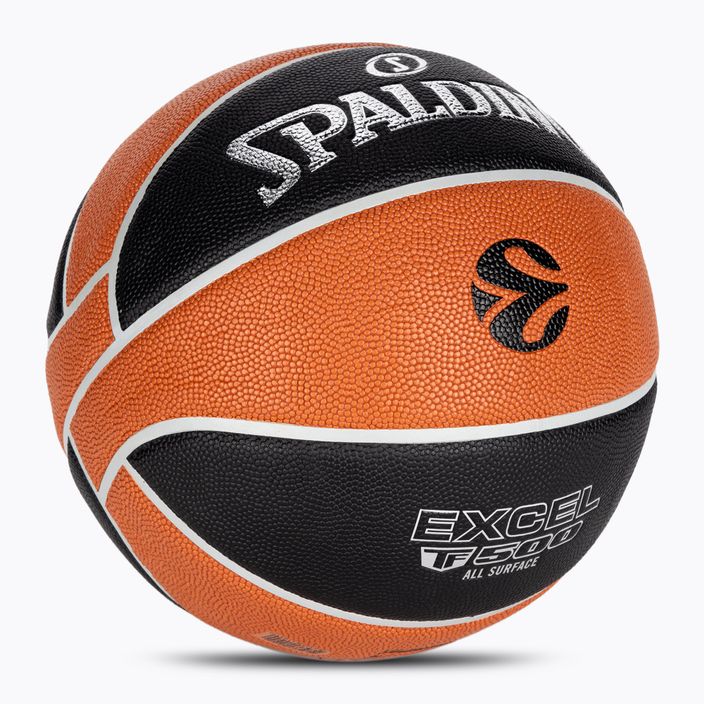 Spalding Euroliga TF-500 Legacy kosárlabda, narancssárga 84002Z 2