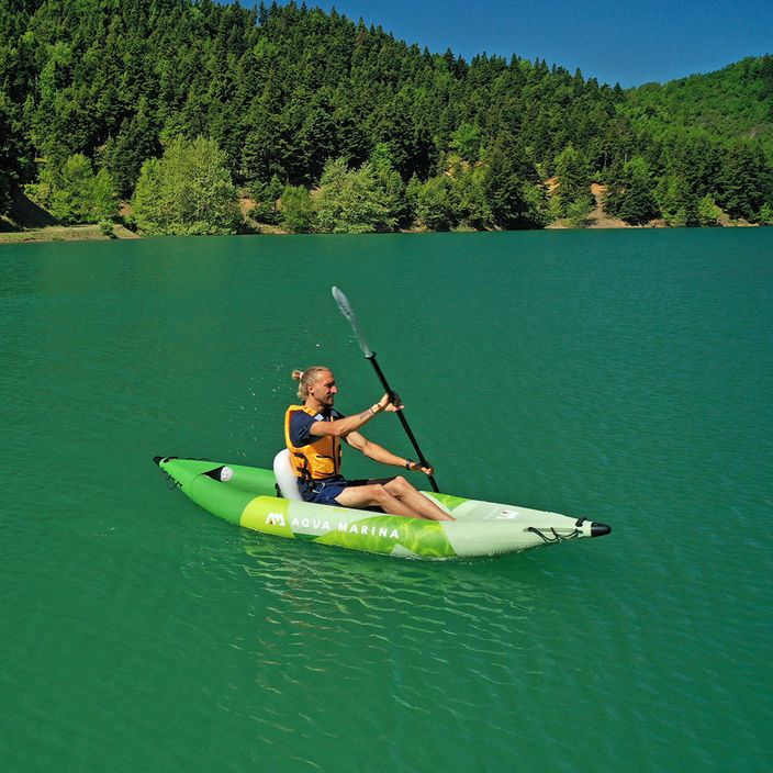 AquaMarina Recreational Kayak 1 személyes felfújható kajak 10'3″ BE-312 zöld 12