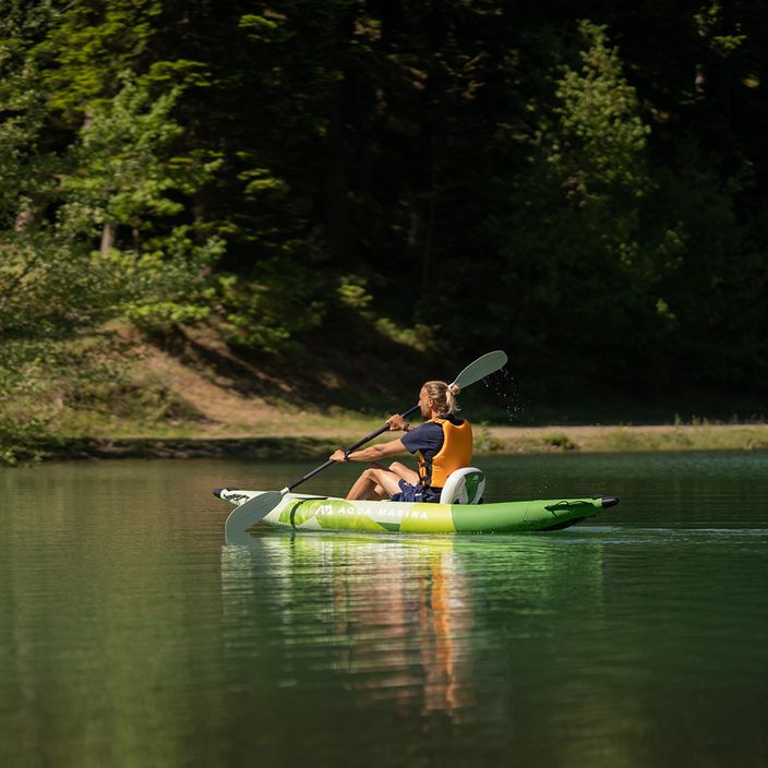 AquaMarina Recreational Kayak 1 személyes felfújható kajak 10'3″ BE-312 zöld 15