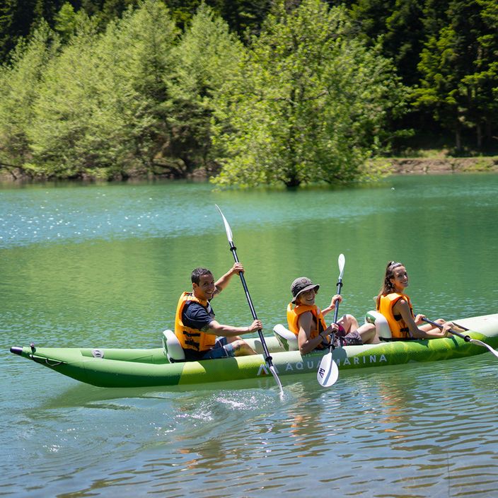AquaMarina Recreational Kayak 3 személyes felfújható kajak 15'7  Betta-475 zöld 9