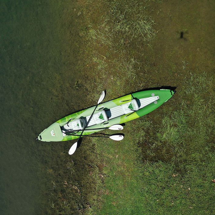 AquaMarina Recreational Kayak 3 személyes felfújható kajak 15'7  Betta-475 zöld 13