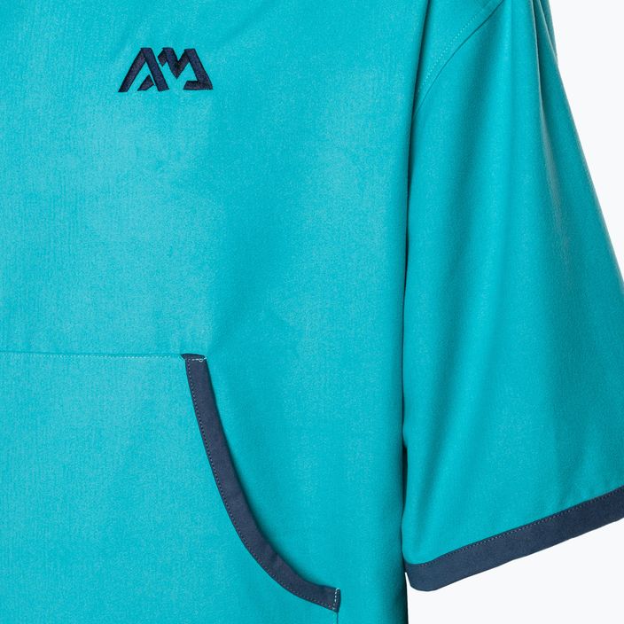 Aqua Marina Micro-Fabric kék poncsó B0303946 5