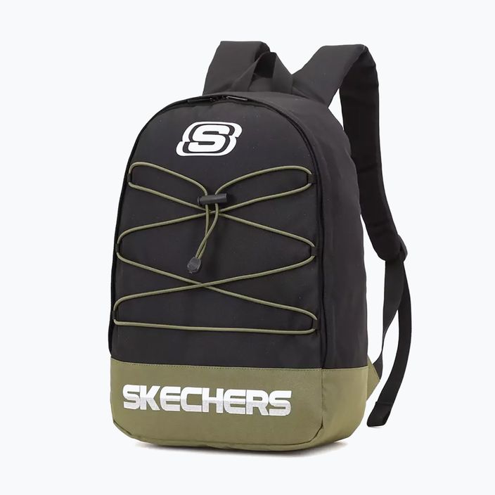 SKECHERS hátizsák Pomona 18 l black/rifle green 2