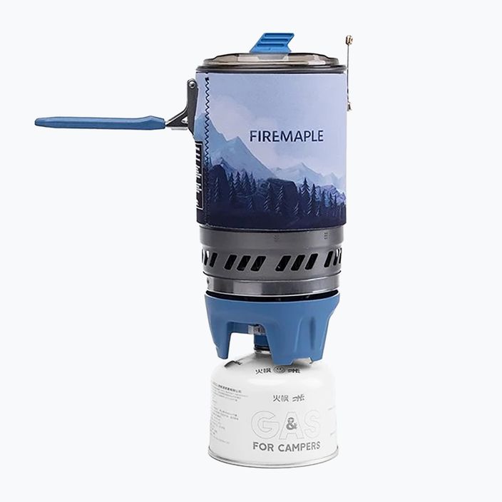 Kemping tűzhely Fire-Maple FMS-X5 Polaris Cooking System + Garnek blue 2