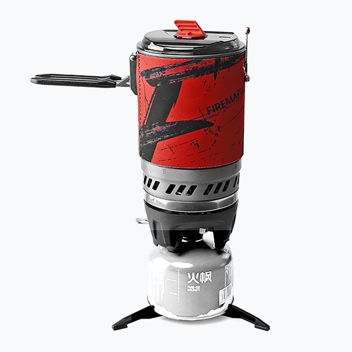 Kemping tűzhely Fire-Maple FMS-X5 Polaris Cooking System + Garnek red 2