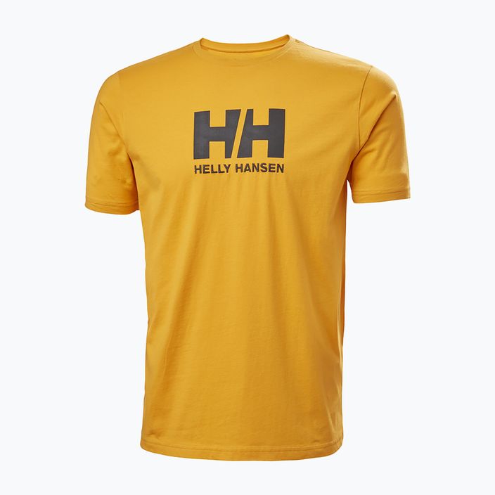 Férfi Helly Hansen HH Logo trekking póló sárga 33979_328 4