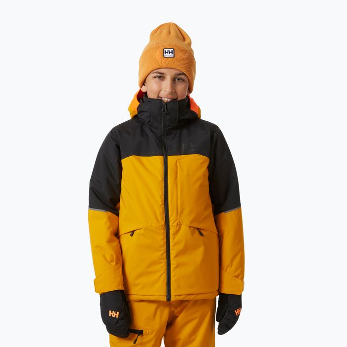 Helly Hansen Summit gyermek sí kabát sárga 41761_328 3