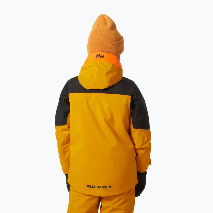 Helly Hansen Summit gyermek sí kabát sárga 41761_328 4
