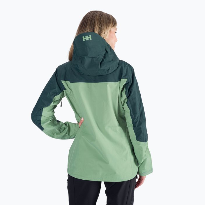 Helly Hansen női hardshell kabát Verglas 3L Shell 2.0 zöld 62757_406 3
