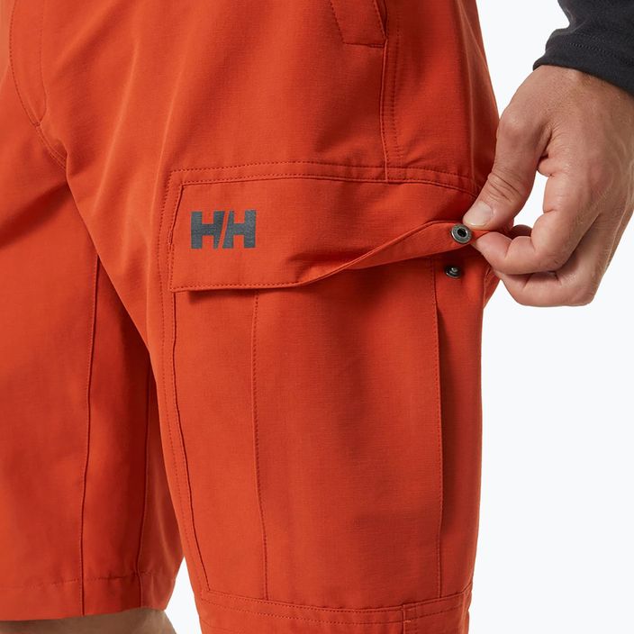 Helly Hansen férfi vitorlás rövidnadrág HH QD Cargo 11" narancssárga 54154_308 3