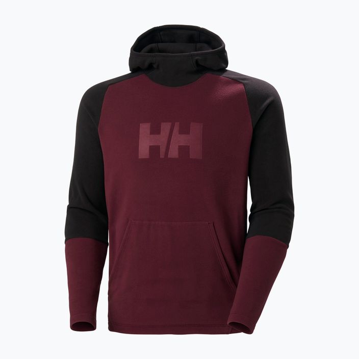 Férfi Helly Hansen Daybreaker Logo Hoodie hickory trekking melegítő pulóver 5