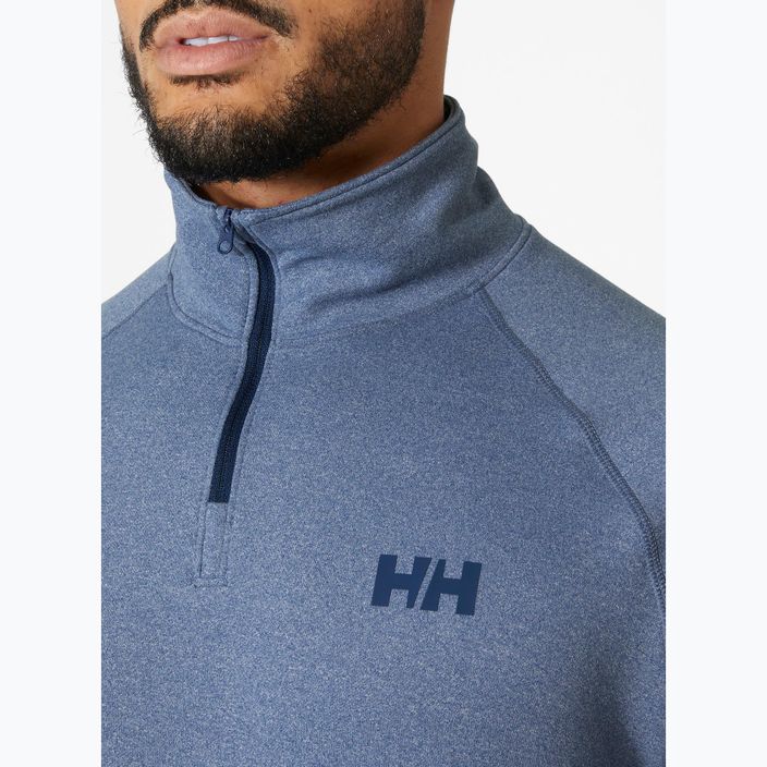 Helly Hansen férfi trekking pulóver Verglas 1/2 Zip óceán 3