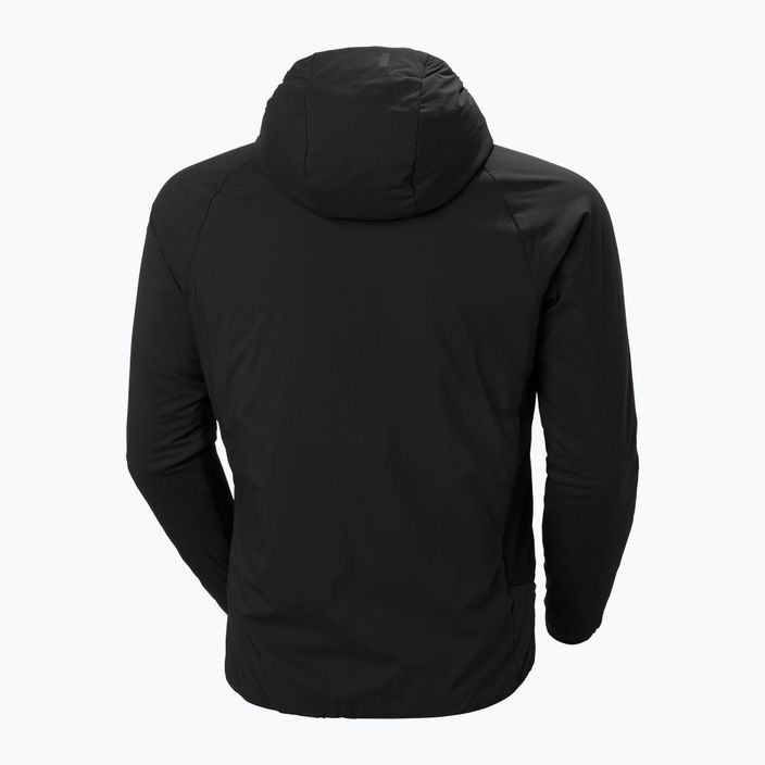 Férfi Helly Hansen Odin Lt Stretch Hood Ins 2.0 hibrid kabát fekete 7