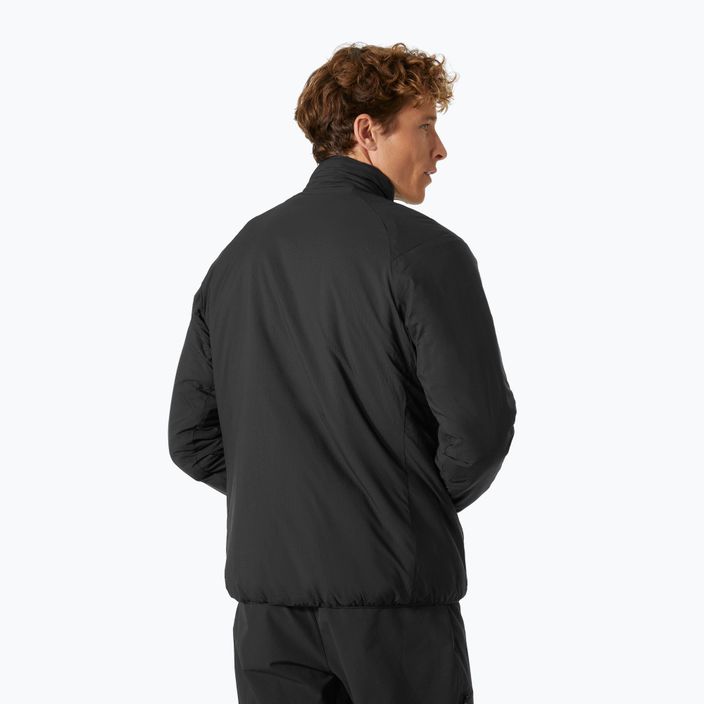 Férfi Helly Hansen Verglas Insulator pehelypaplan kabát fekete 2
