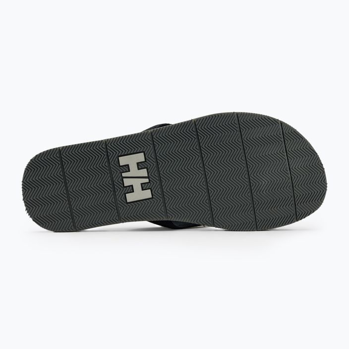 Férfi flip flopok Helly Hansen Seasand HP 2 black/ebony/light grey 4