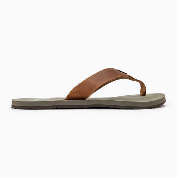 Férfi flip flopok Helly Hansen Seasand 2 Leather Sandals honey wheat 2