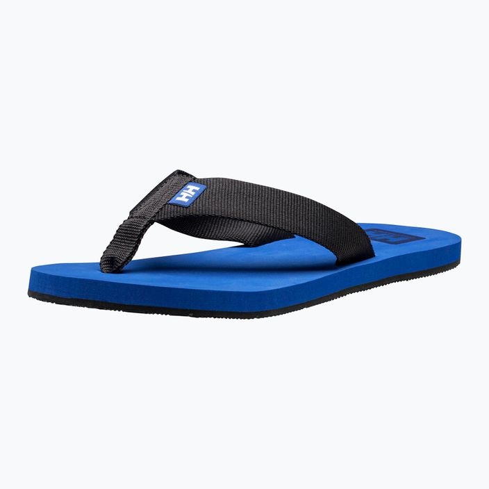 Férfi Helly Hansen Logo Sandals 2 ébenfa/kobalt flip flopok 8