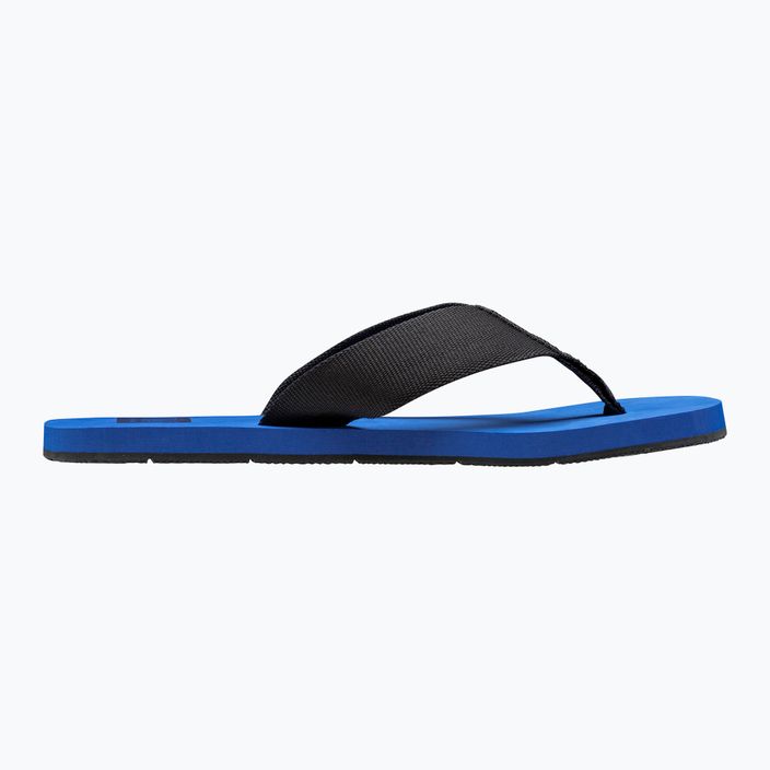 Férfi Helly Hansen Logo Sandals 2 ébenfa/kobalt flip flopok 9