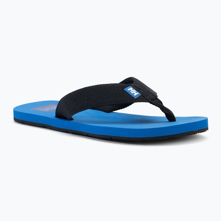 Férfi Helly Hansen Logo Sandals 2 ébenfa/kobalt flip flopok