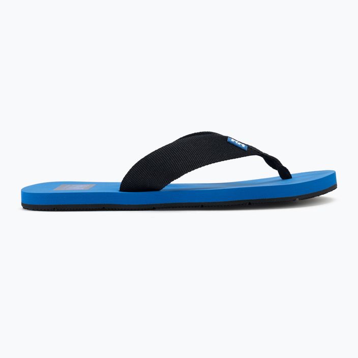 Férfi Helly Hansen Logo Sandals 2 ébenfa/kobalt flip flopok 2