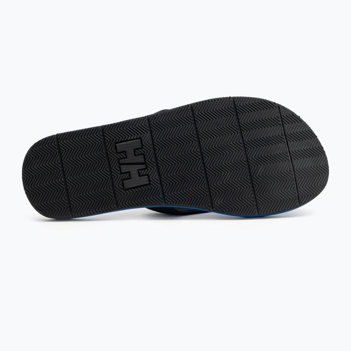 Férfi Helly Hansen Logo Sandals 2 ébenfa/kobalt flip flopok 4