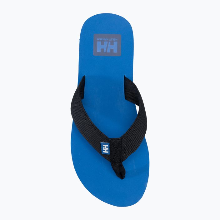 Férfi Helly Hansen Logo Sandals 2 ébenfa/kobalt flip flopok 5