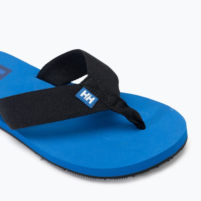 Férfi Helly Hansen Logo Sandals 2 ébenfa/kobalt flip flopok 7