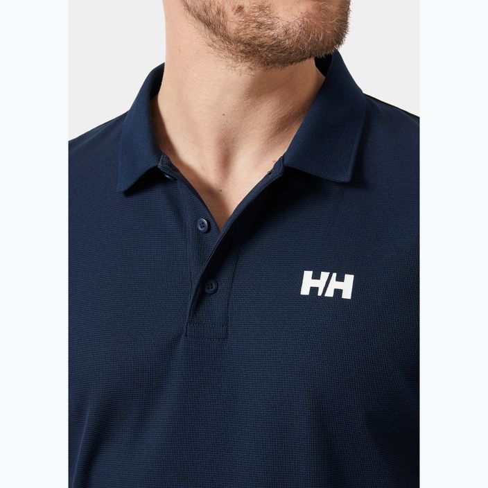Férfi Helly Hansen Ocean Polo Shirt navy 34207_599 2