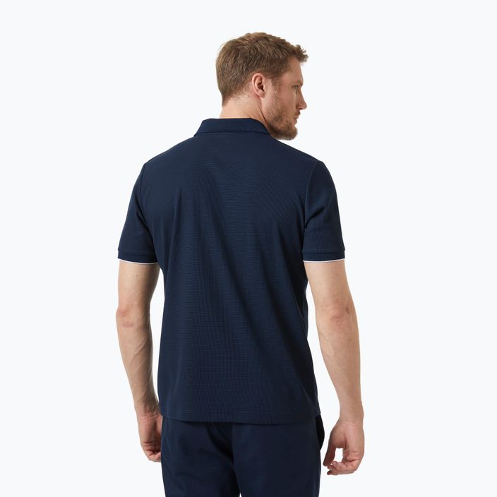 Férfi Helly Hansen Ocean Polo Shirt navy 34207_599 3