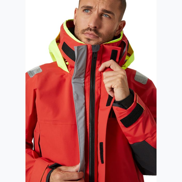 Férfi vitorlás kabát Helly Hansen Skagen Pro alert piros 3