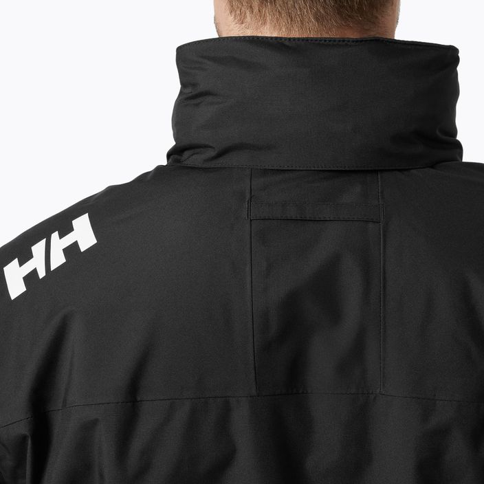 Férfi vitorlás dzseki Helly Hansen Crew Hooded Midlayer 2 fekete 4