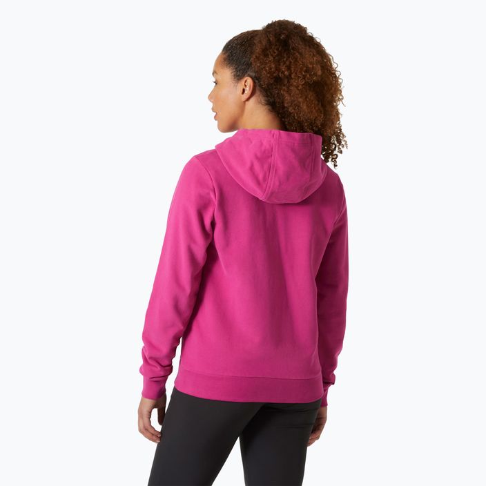 Női Helly Hansen HH Logo Full Zip Hoodie 2.0 magenta 2.0 2