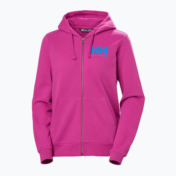 Női Helly Hansen HH Logo Full Zip Hoodie 2.0 magenta 2.0 5