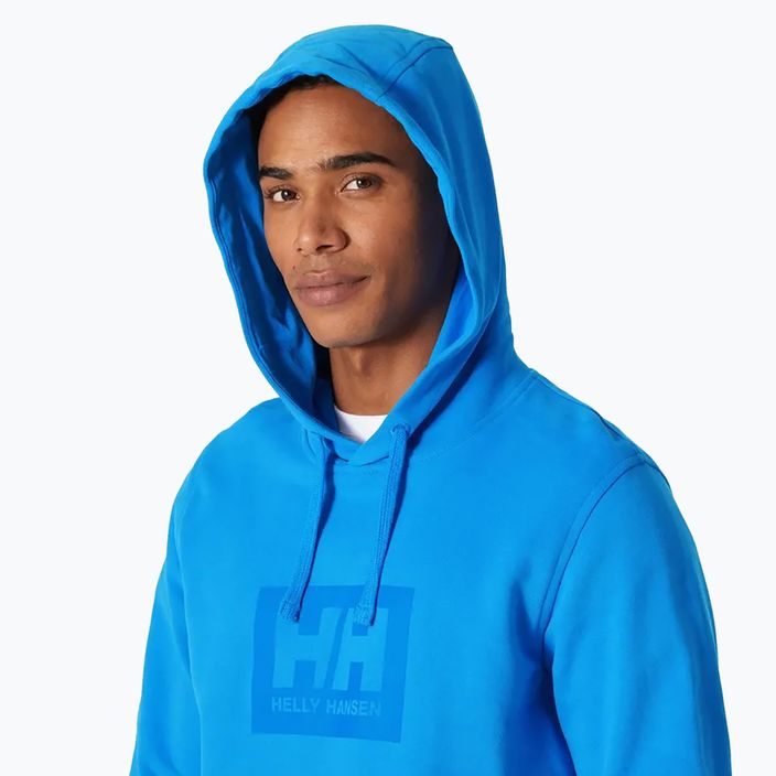 Férfi Helly Hansen Hh Box pulóver ultra kék 3