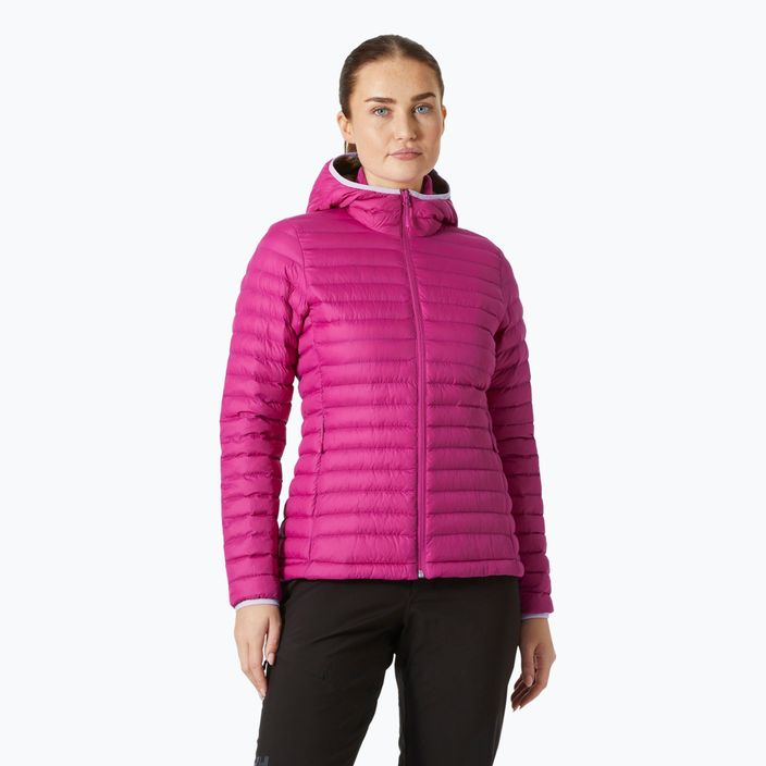 Helly Hansen női pehelypaplan Sirdal Hooded Insulator magenta 2.0 női kabát