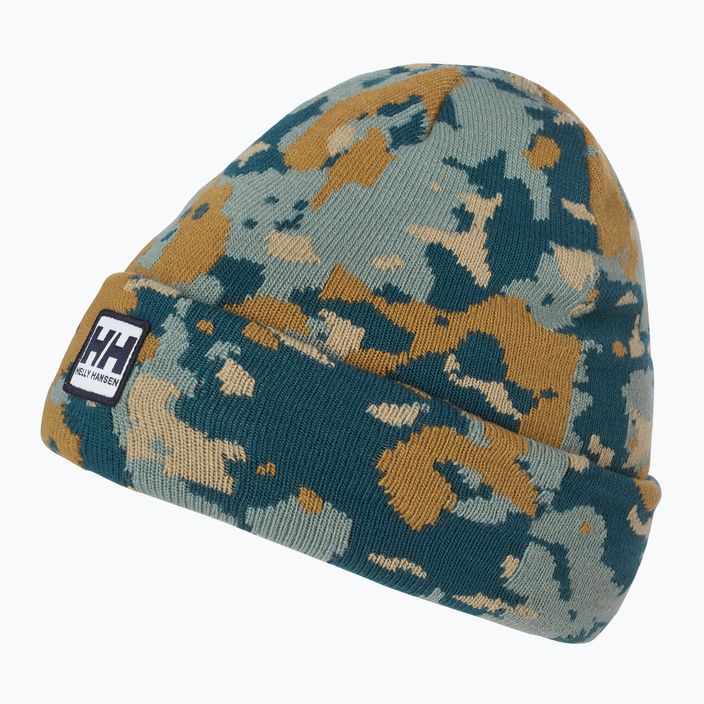 Helly Hansen Urban Cuff dark creek splash camo téli sapka